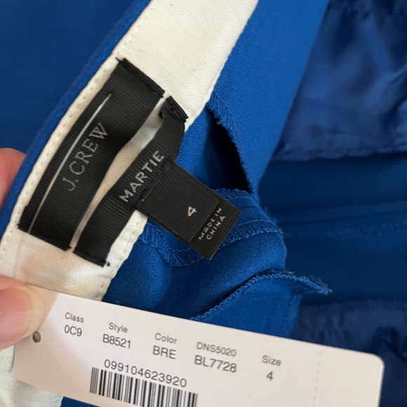 J Crew Marti pants. New with tags. - Picture 9 of 9